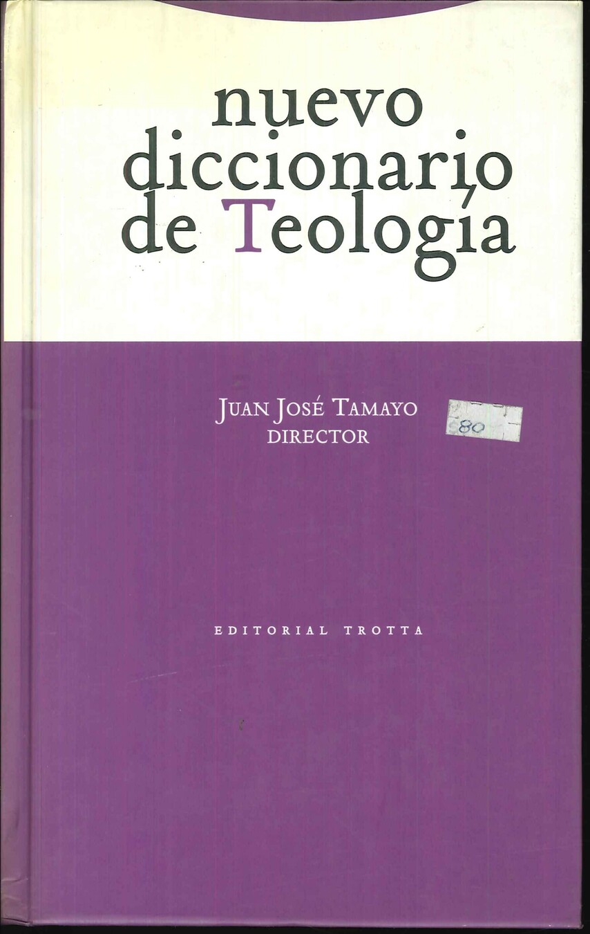 nuevo diccionario de Teologia