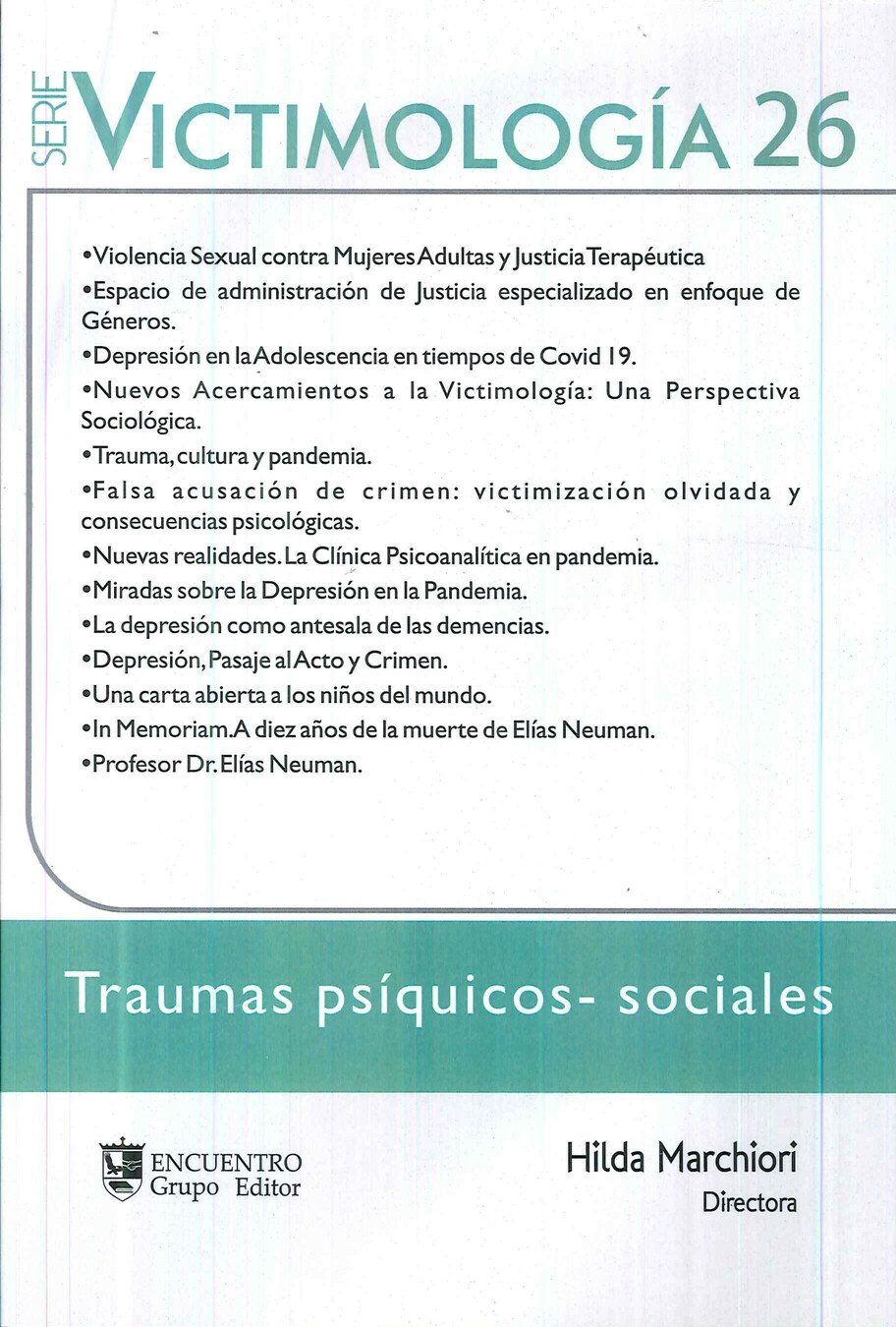 Victimolog�a 26  Traumas ps�quicos sociales