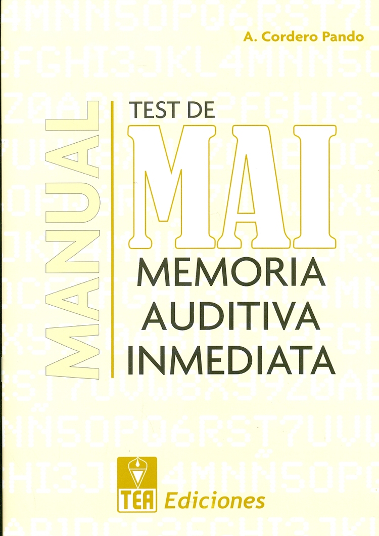 MAI Memoria Auditiva Inmediata