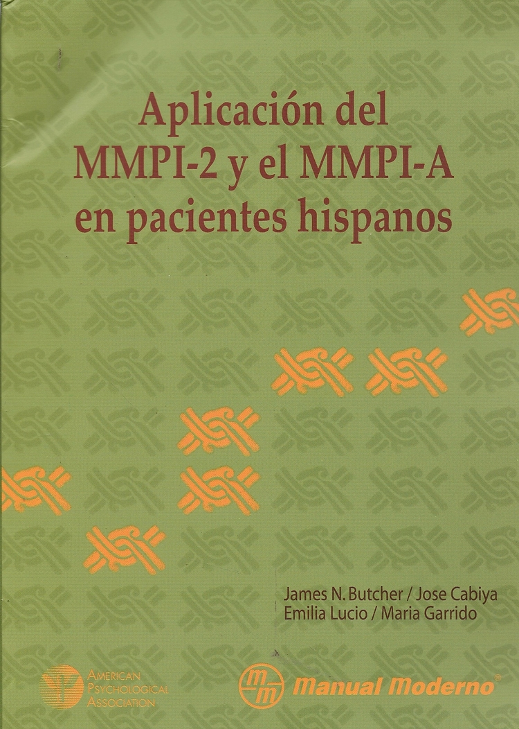 Aplicacion del MMPI-2 y el MMPI-A en pacientes hispanos