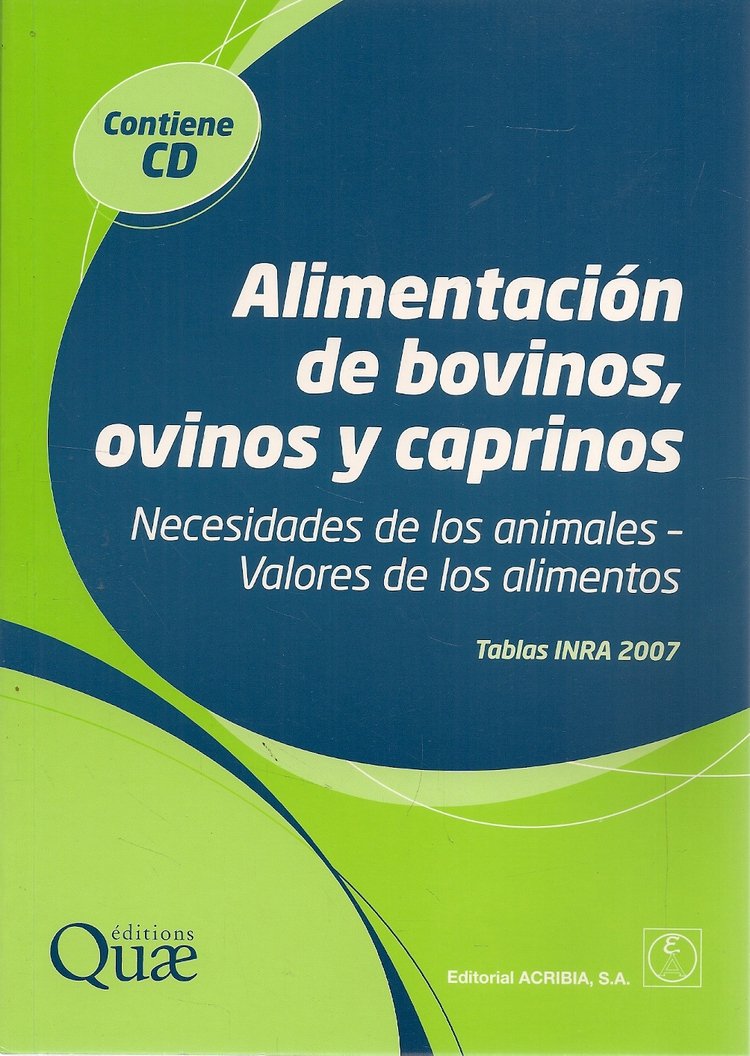 Alimentaci�n de bovinos, ovinos y caprinos