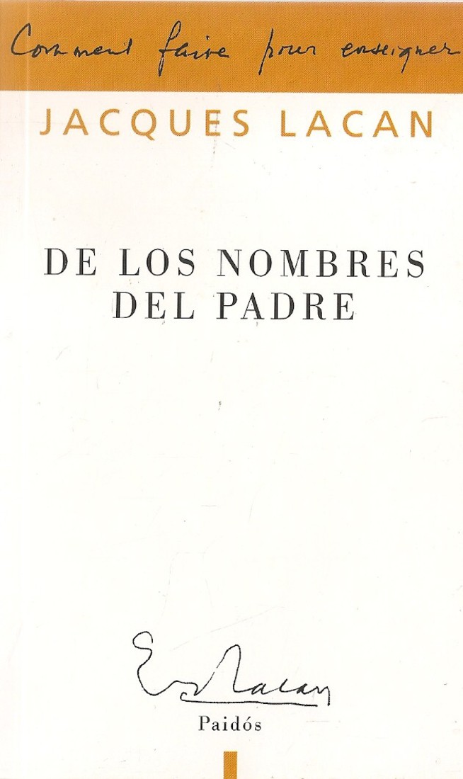 De los Nombres del Padre