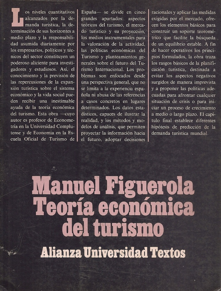 Teoria economica del turismo