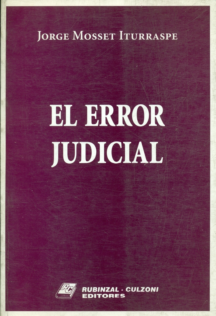 El Error Judicial responsabilida por daos VII