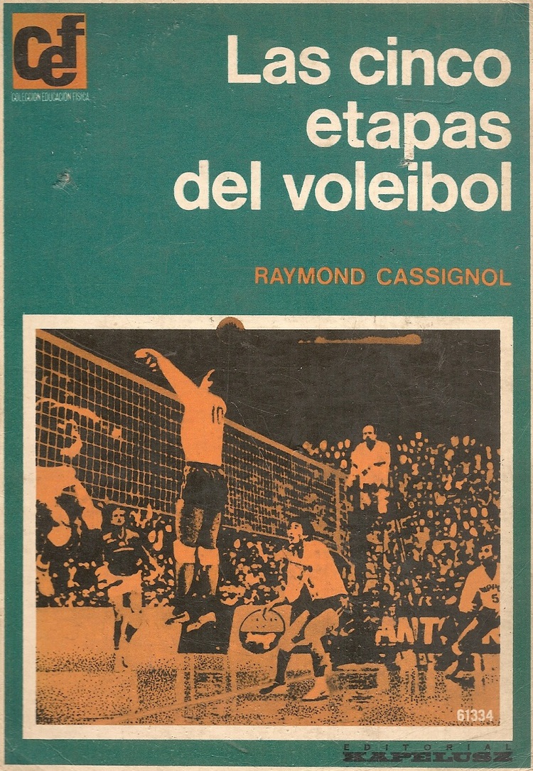 Cinco etapas del voleibol
