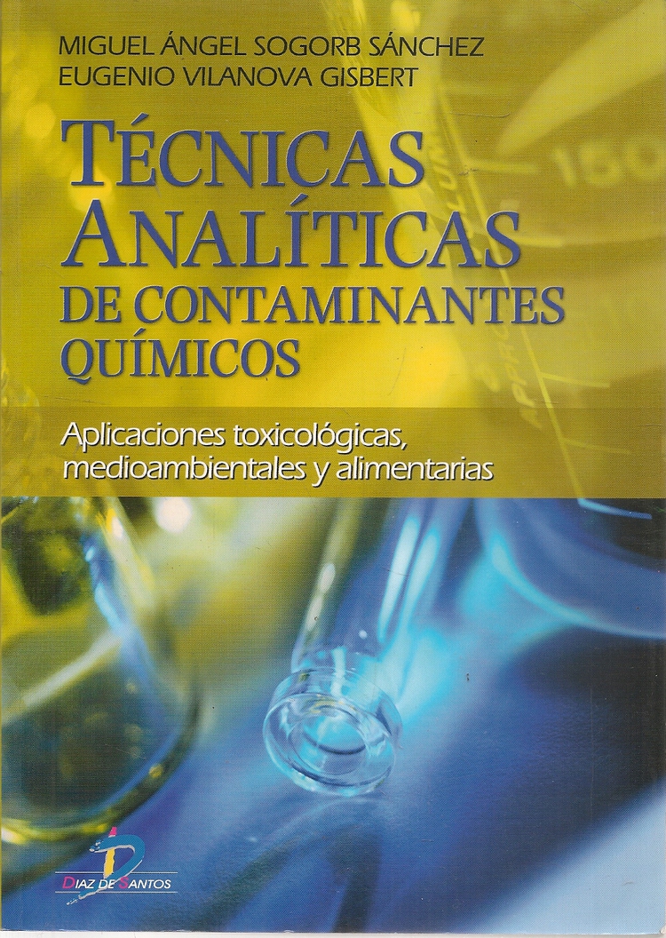 Tecnicas analiticas de contaminantes quimicos.