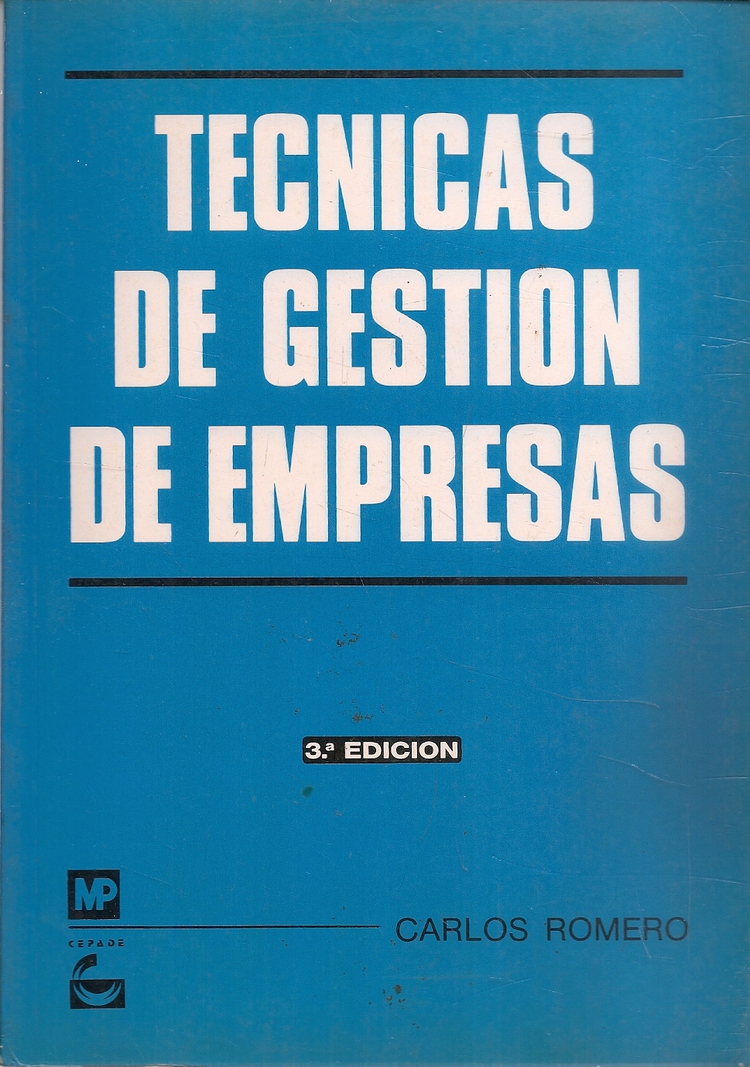 Tecnicas de gestion de empresas