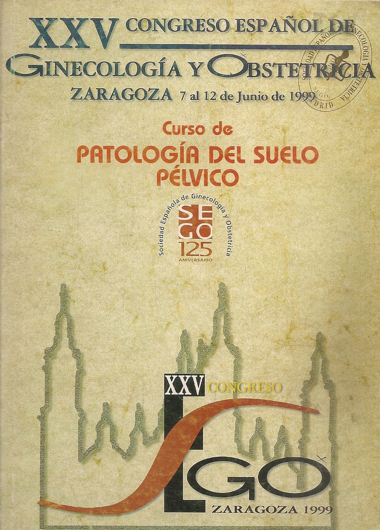 Patologia del Suelo Pelvico XXV Congreso Espaol