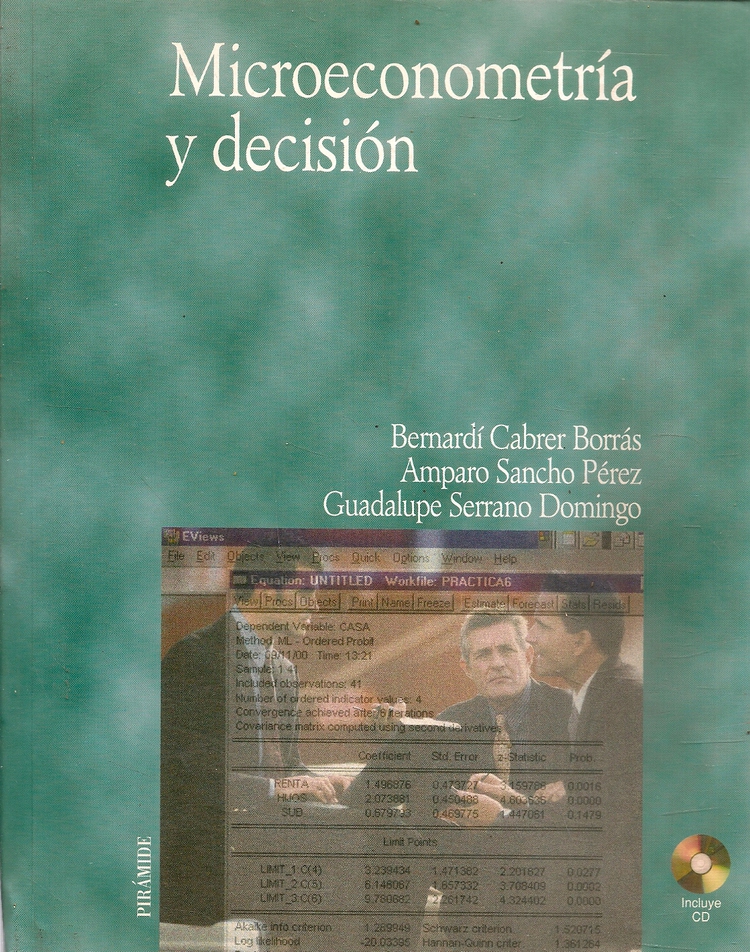 Microeconometria y decisi�n