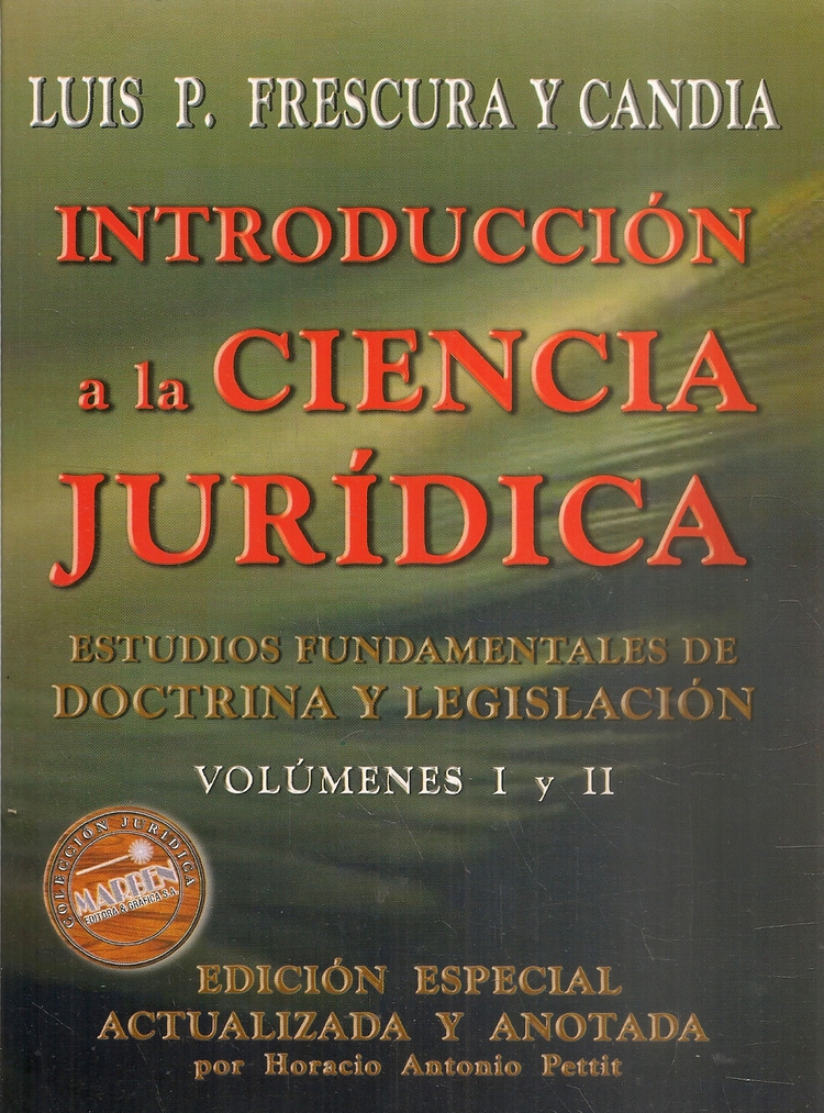 Introduccin a la Ciencia Jurdica