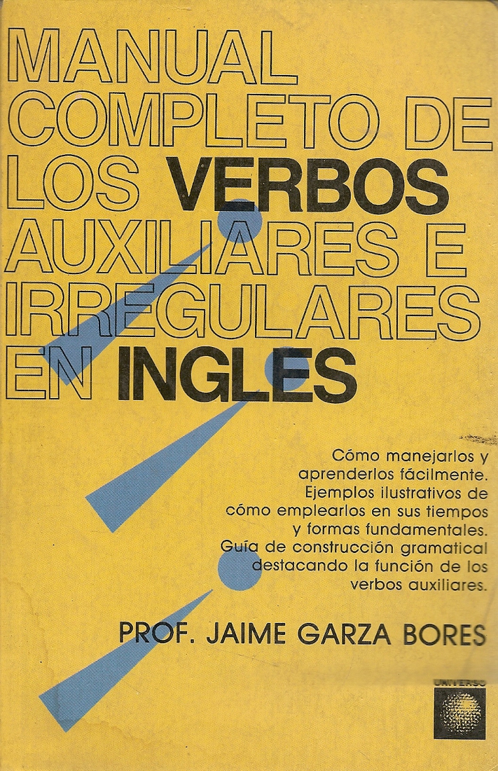 Manual completo de verbos auxiliares e irregulares en ingles