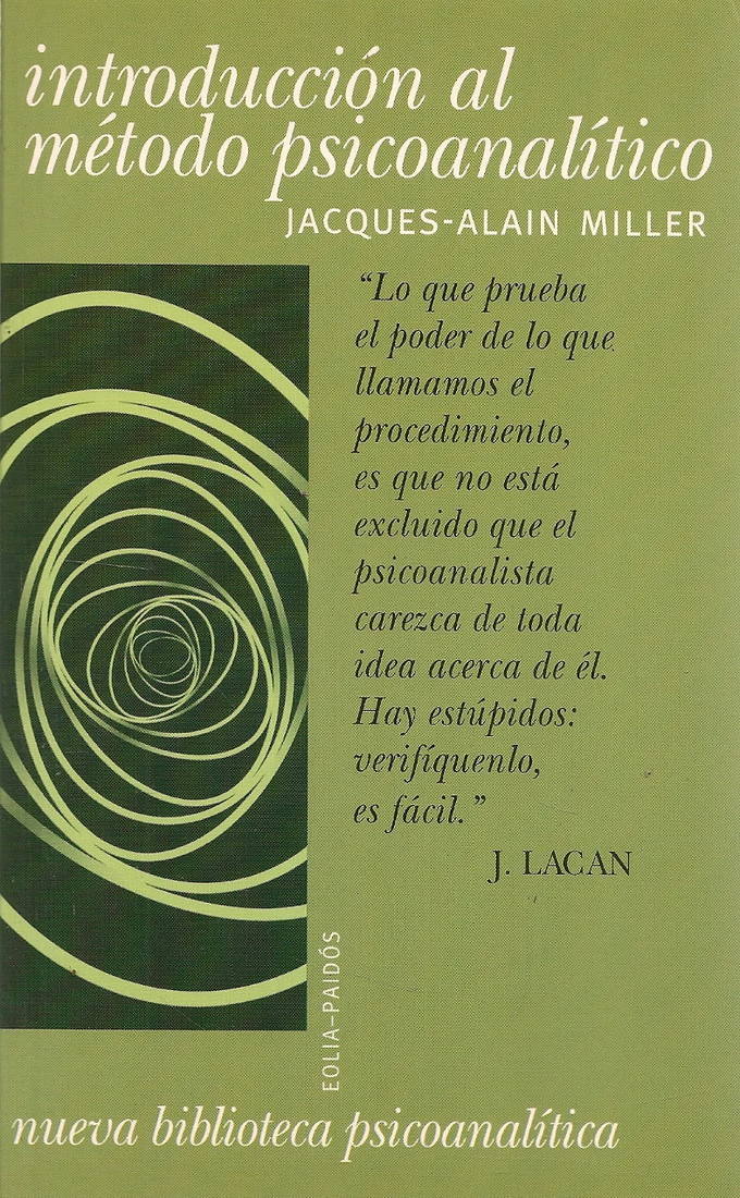 Introduccin al mtodo psicoanalitico