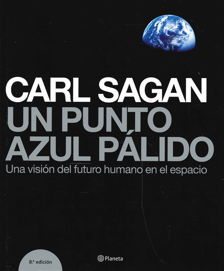 Un punto azul plido