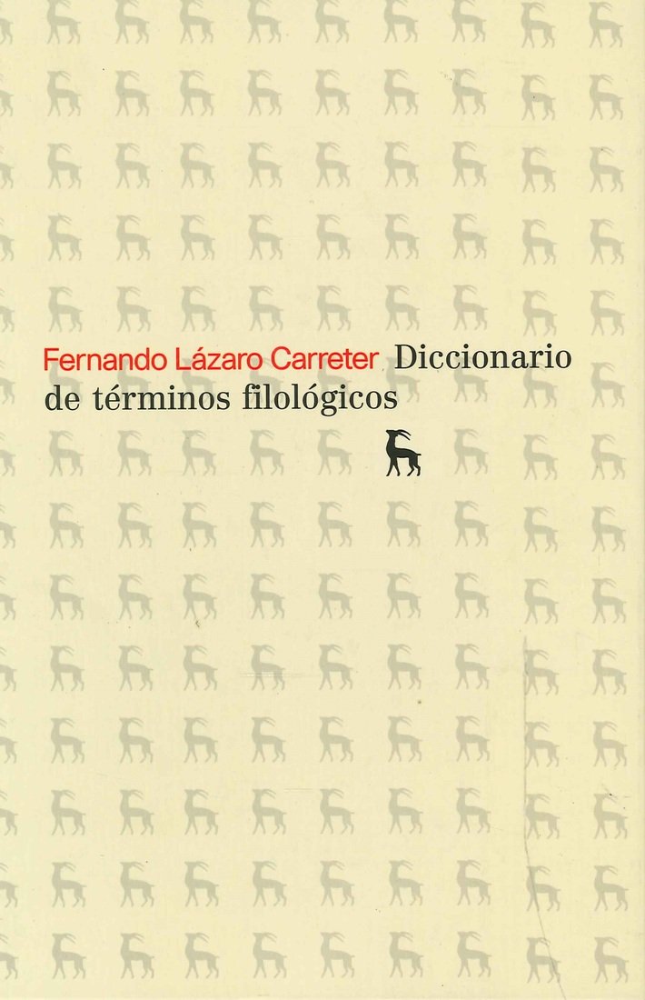 Diccionario de T�rminos Filol�gicos