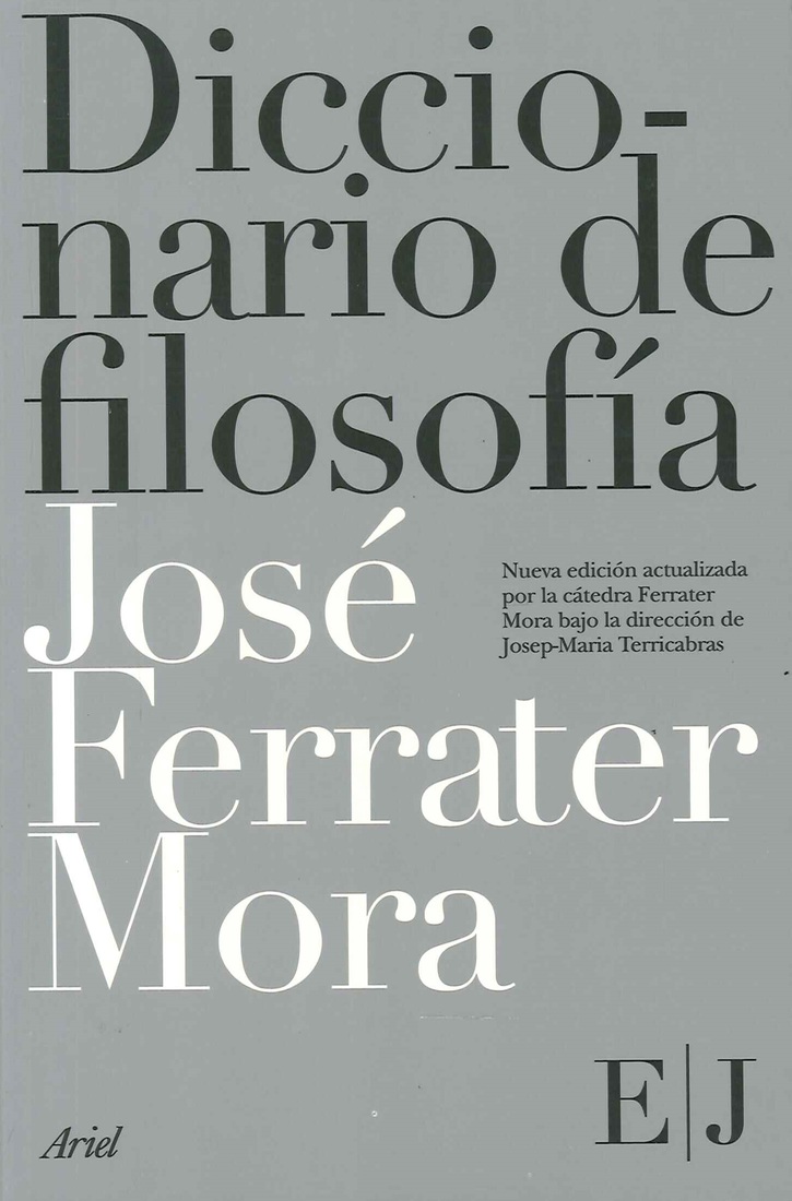 Diccionario de filosofa - 4 Tomos