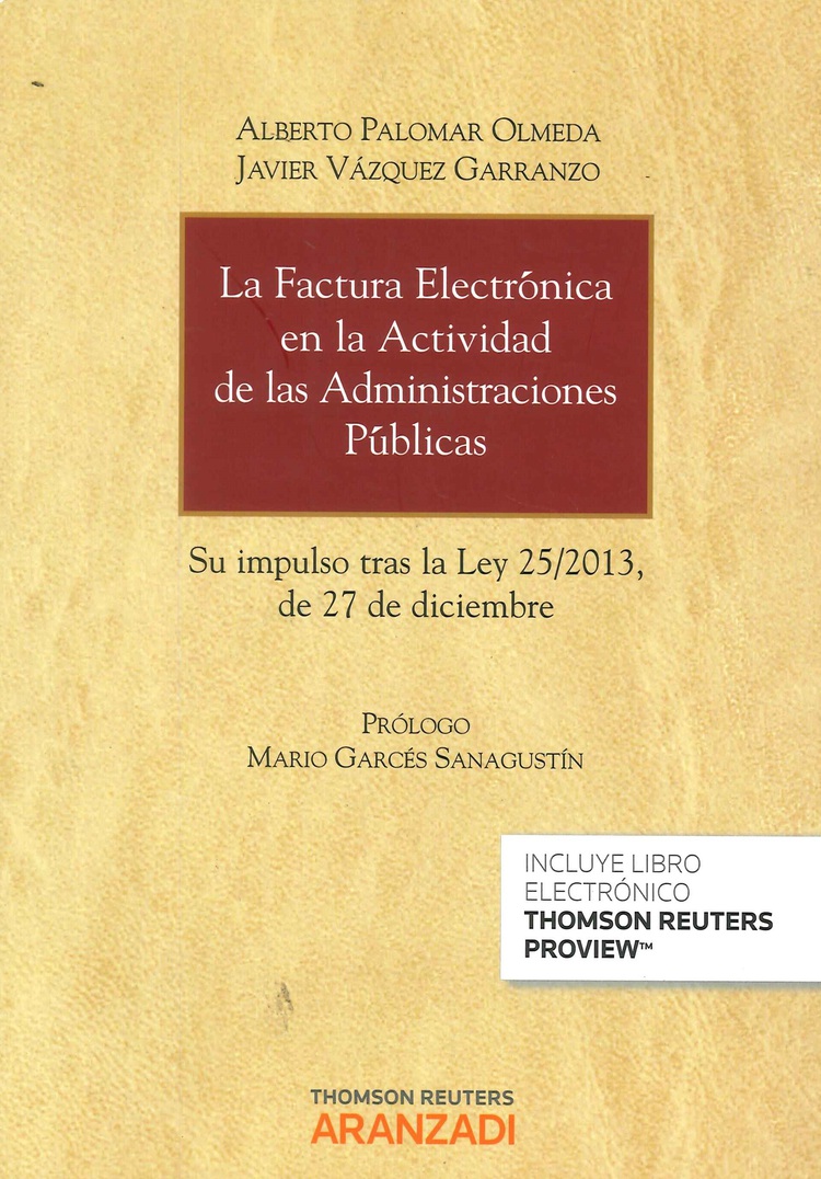 La factura electrnica en la actividad de las dministraciones pblicas